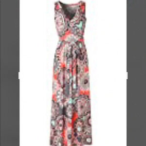 New Bohemian Print Maxi Dress